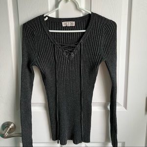 Lightly worn Pink Rose sweater